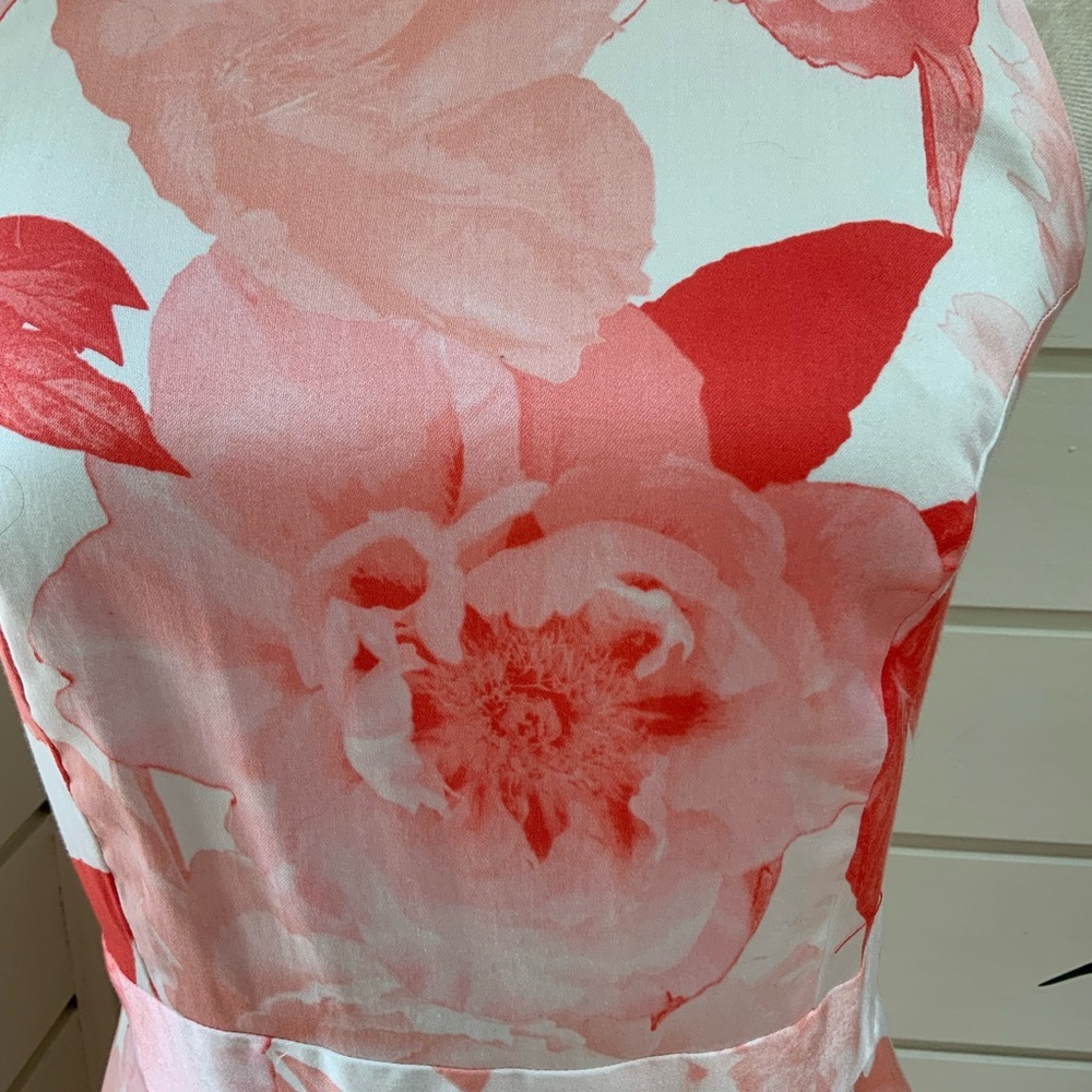 INC International Concepts Floral Sun Dress Size 4 - Picture 3 of 4